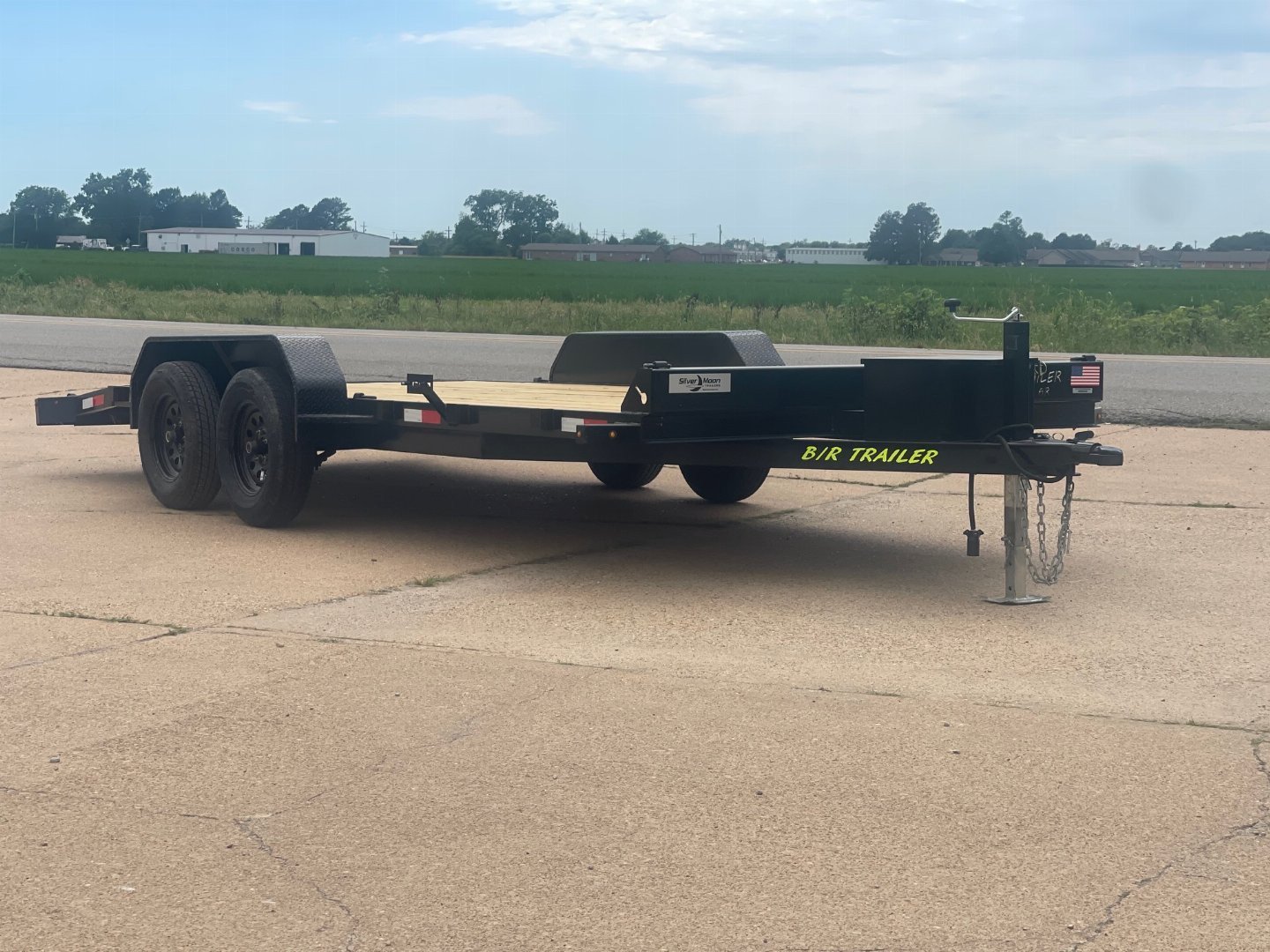 New 2025 B/R Trailers 82x18 7K TA Car Hauler | Jonesboro Arkansas