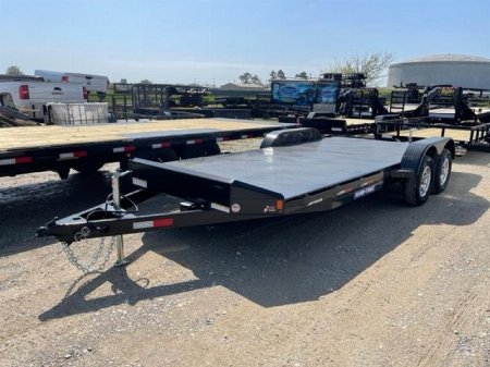 New 2023 Sure-Trac 82x20 Steel Floor (7K) Car Hauler