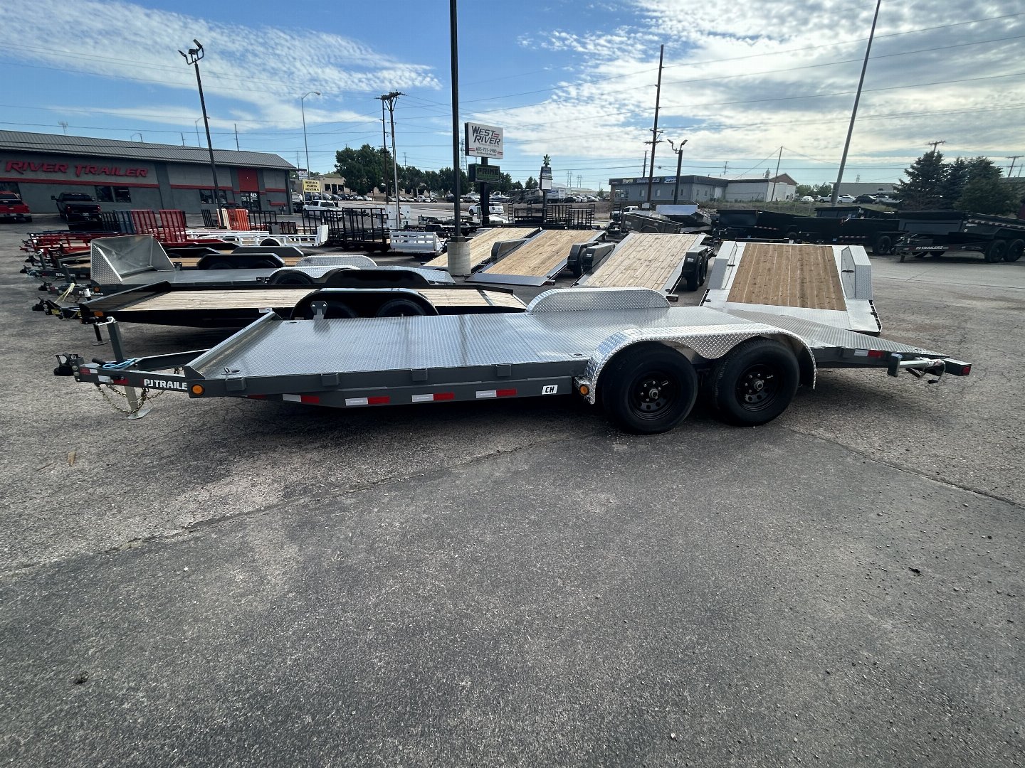 New 2024 PJ Trailers 4" Channel Carhauler (C4) 20' Car Hauler