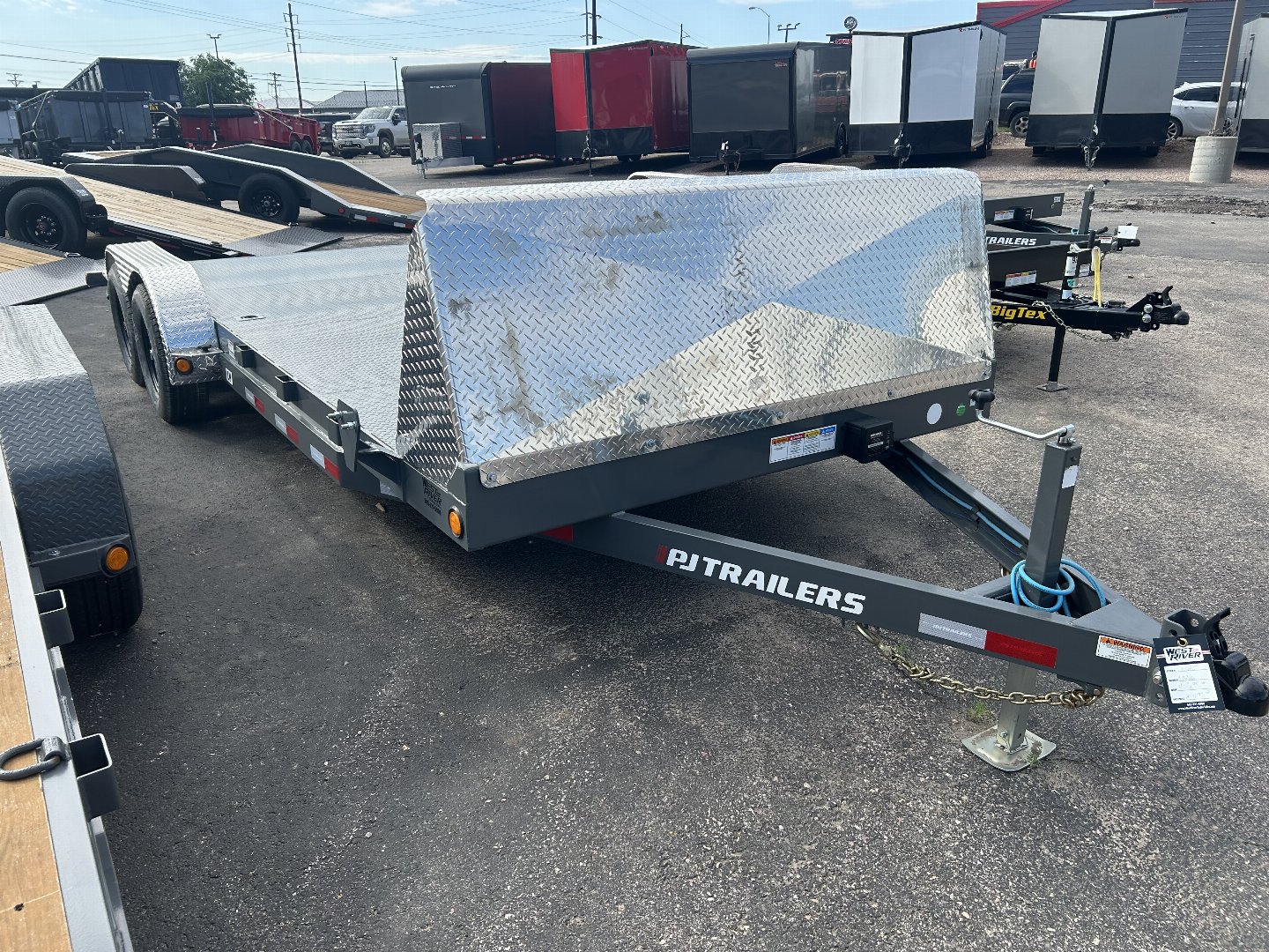 New 2024 PJ Trailers 4" Channel Carhauler (C4) 20' Car Hauler