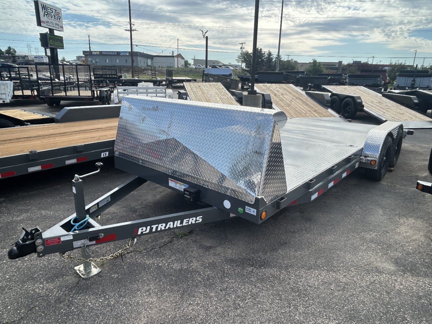 New 2024 PJ Trailers 4" Channel Carhauler (C4) 20' Car Hauler