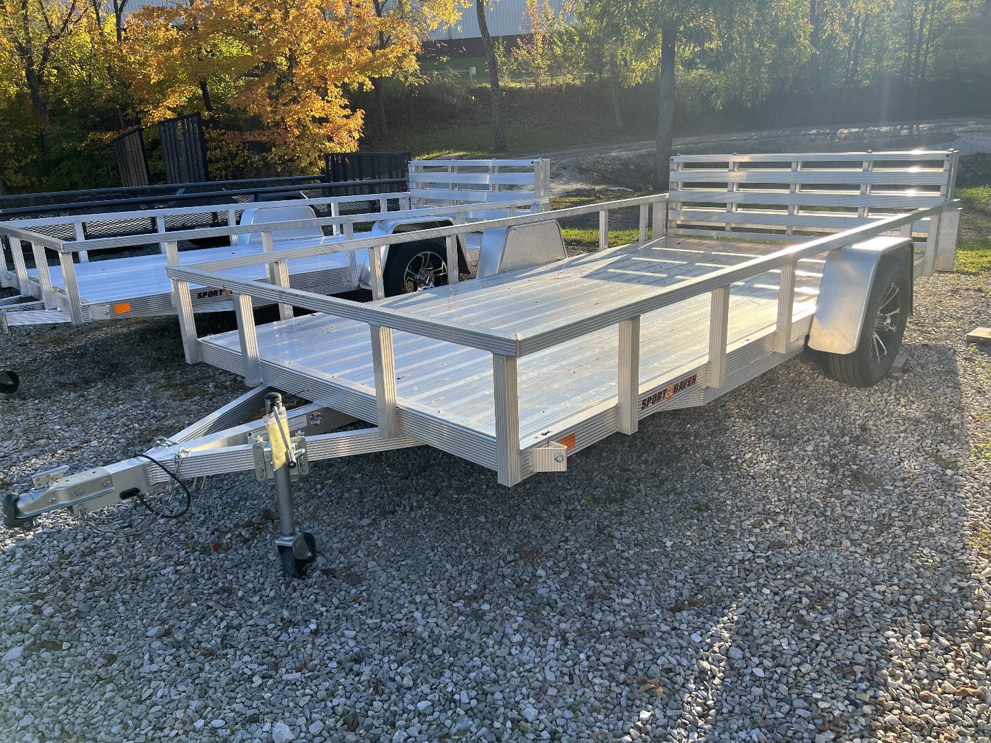 Used 2024 Sport Haven AUT714DF Utility Trailer Vienna West Virginia