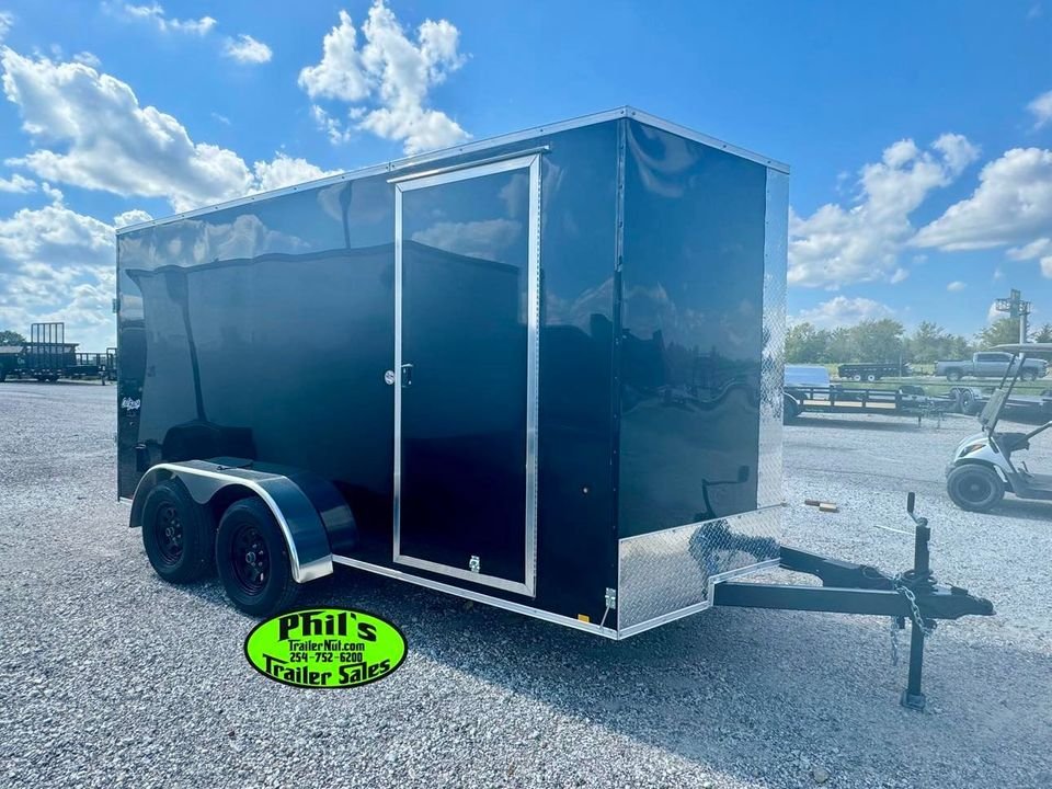 New 2025 PACE AMERICAN 7X16 Cargo / Enclosed Trailer SCREWLESS EXTERIOR