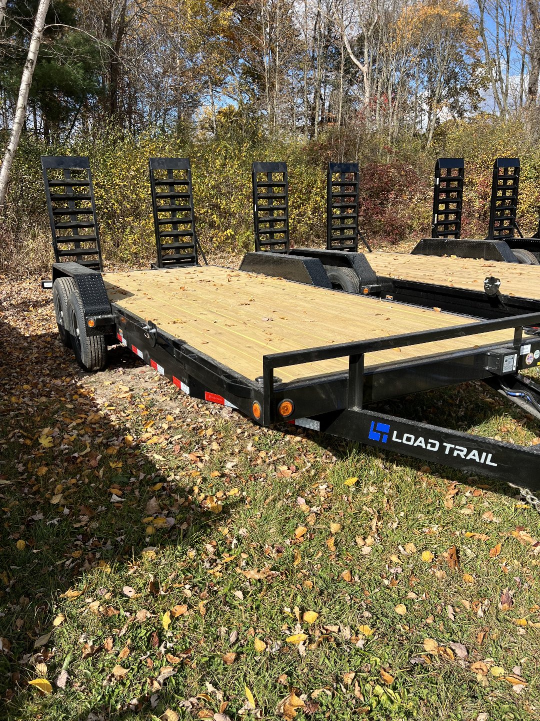 New 2025 Load Trail 20' 14K WITH RUB RAIL Equipment Trailer Edmore