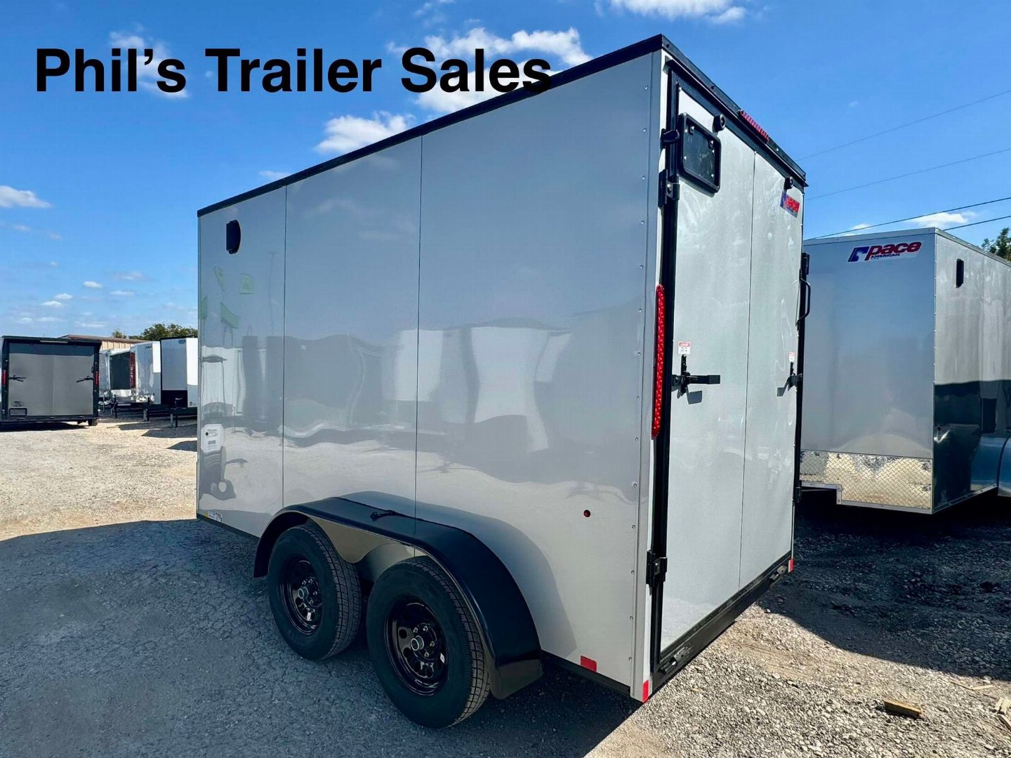 New 2025 Pace American 6x12 SCREWLESS EXTERIOR Cargo / Enclosed Trailer