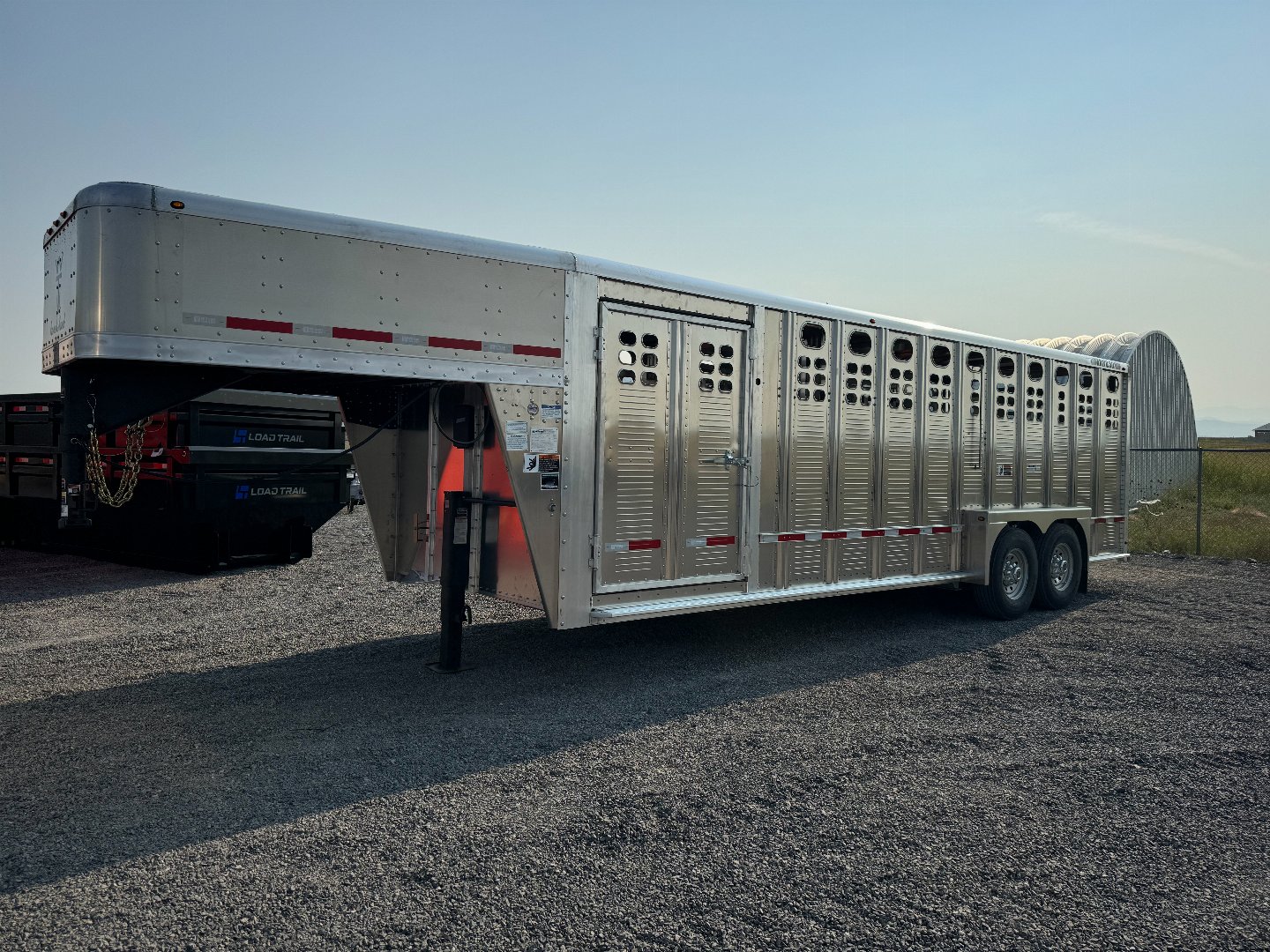 New 2025 WILSON 24' RANCH HAND STOCK TRAILER Three Forks Montana