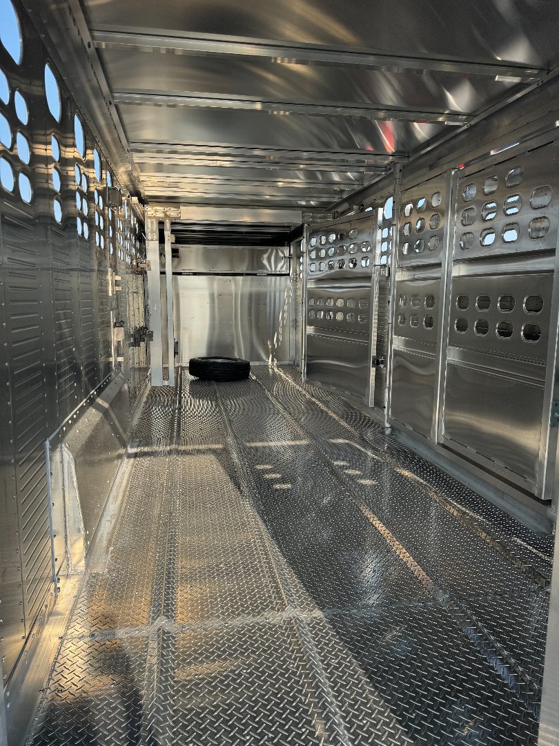 New 2025 WILSON 24' RANCH HAND STOCK TRAILER Three Forks Montana