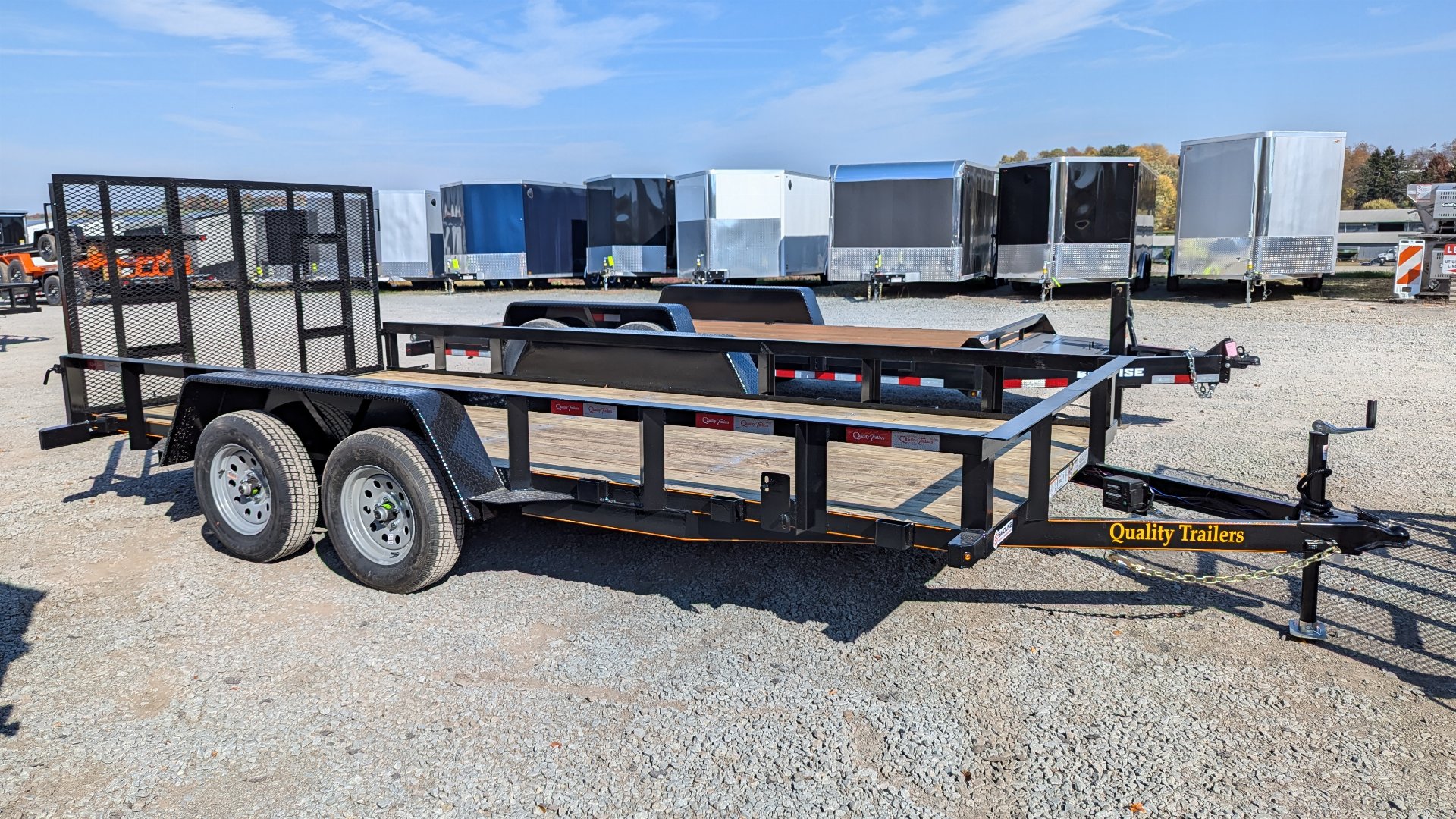 New 2025 Quality 7x16 General Duty Utility Trailer Mount Pleasant