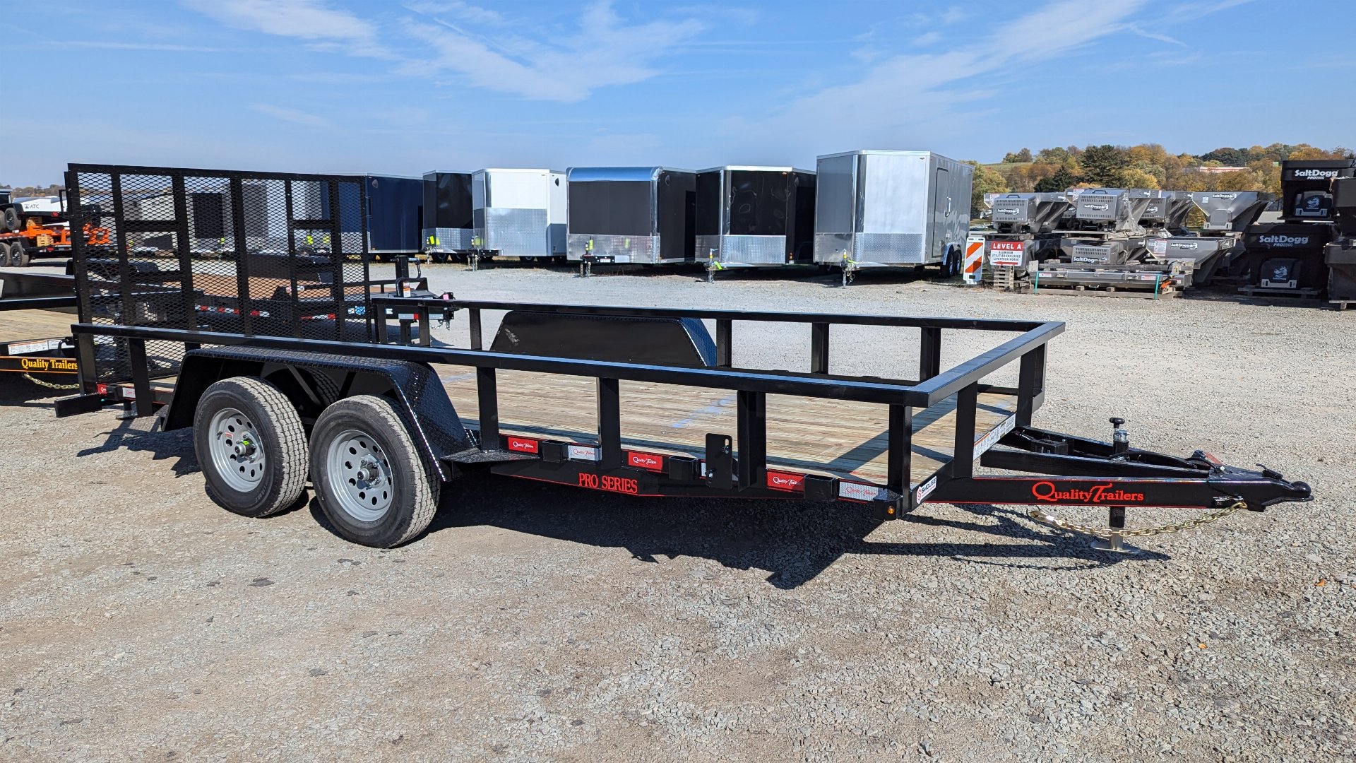 New 2025 Belmont 7x12 Solid Side Utility Trailer Mount Pleasant