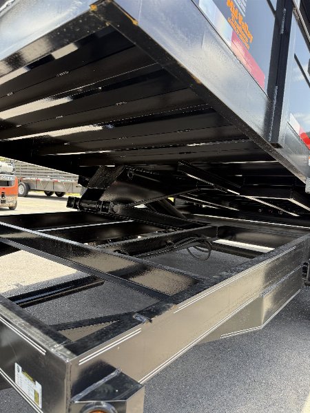 New 2025 TEXAS BRAGG TRAILERS 7x14 Dump 2ft Walls Dump Trailer