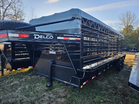 New 2024 Delco Trailers B824R72ETBK Stock / Stock Combo Trailer