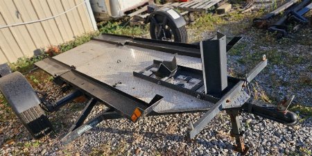 Used 1997 Kendon Standup Bike Transport Motorcycle Trailer