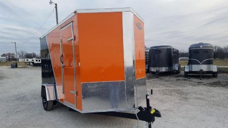 New 2023 Maxwell SA 6X12 Cargo / Enclosed Trailer