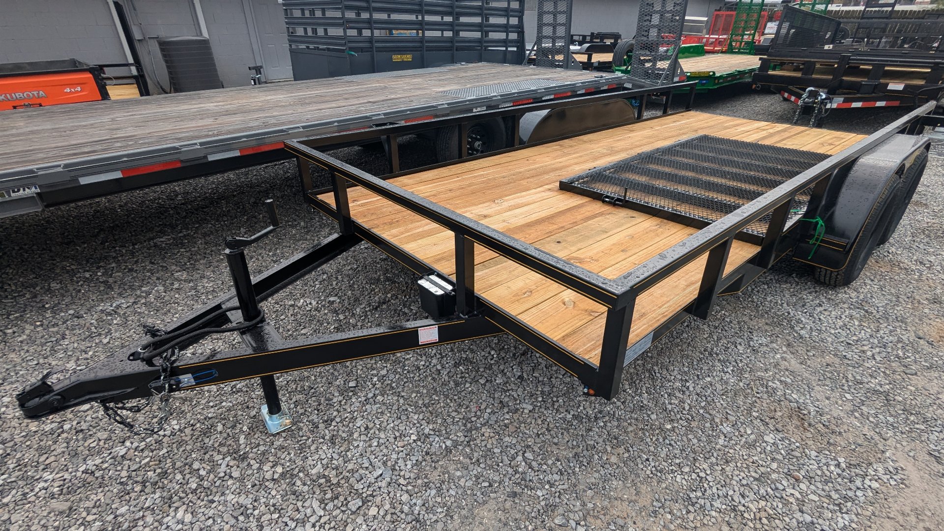 New 2025 P & T Trailers 82X14 AFG HD Utility Trailer Sevierville