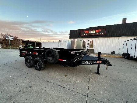 New 2025 RAWMAXX GDX 14' 14K Dump Trailer