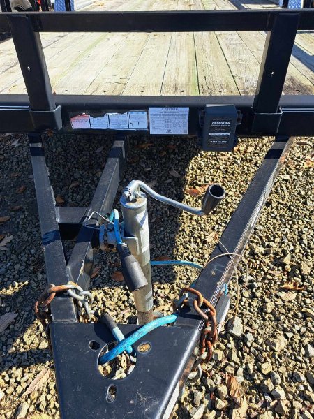 Used 2016 PJ Trailers U8 83" x 20' Utility Trailer Two Brake