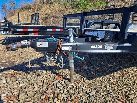 Used 2016 PJ Trailers U8 83" x 20' Utility Trailer Two Brake