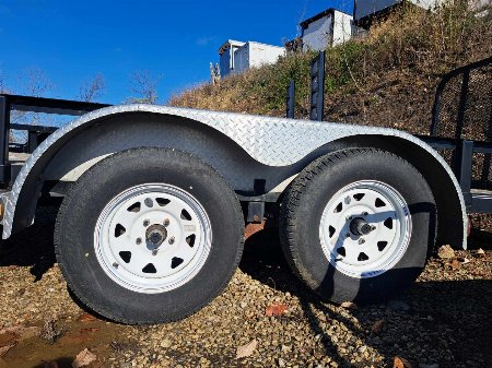 Used 2016 PJ Trailers U8 83" x 20' Utility Trailer Two Brake