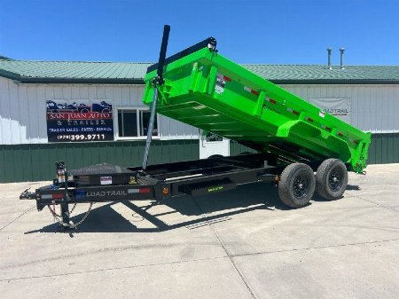 New 2025 Load Trail 83 x14' Low-Pro Dump Dump Trailer