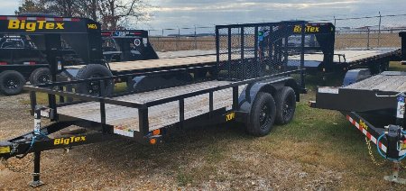 New 2025 Big Tex Trailers 70PI-16XBK4RG-GA Utility Trailer