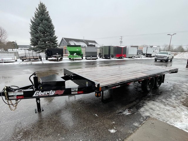 New 2024 Liberty 102"X18' DECKOVER Equipment Trailer