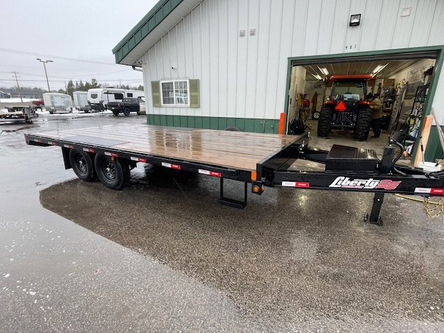 New 2024 Liberty 102"X18' DECKOVER Equipment Trailer