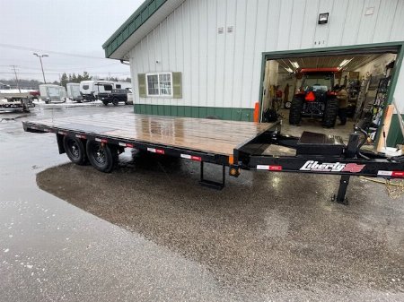 New 2024 Liberty 102"X18' DECKOVER Equipment Trailer