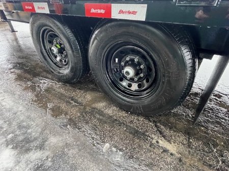 New 2024 Liberty 102"X18' DECKOVER Equipment Trailer