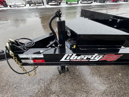 New 2024 Liberty 102"X18' DECKOVER Equipment Trailer