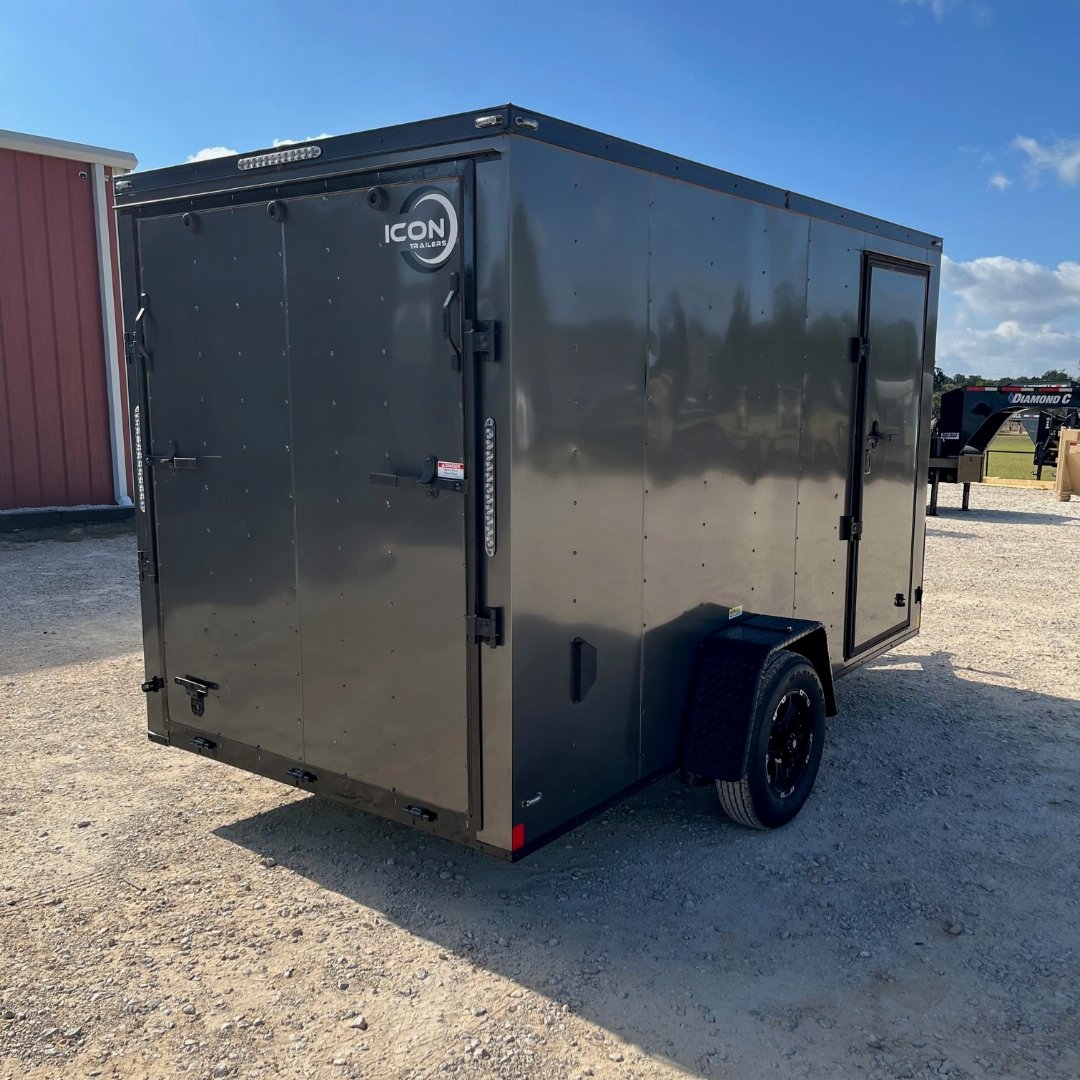 New 2023 Icon Trailers EN0312RD Cargo / Enclosed Trailer Hallettsville Texas