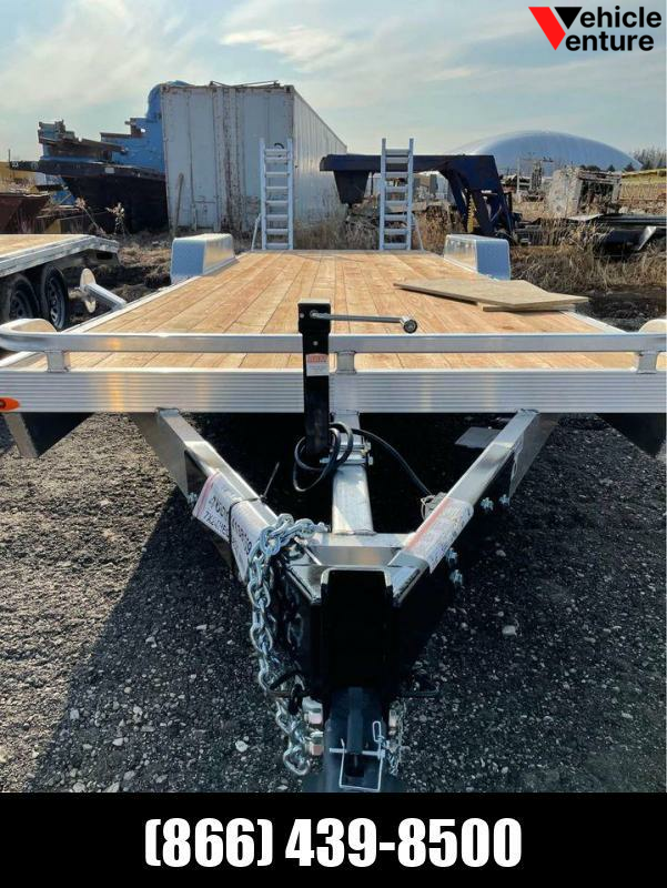 New 2022 7x24 Aluminum Heavy Equipment Hauler by Legend Premium Trailers, GVWR,14000lbs