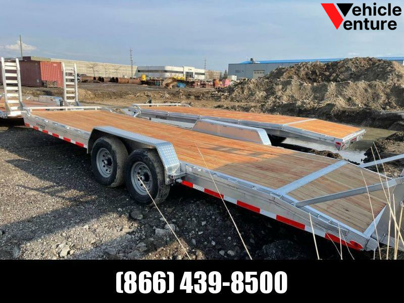 New 2022 7x24 Aluminum Heavy Equipment Hauler by Legend Premium Trailers, GVWR,14000lbs