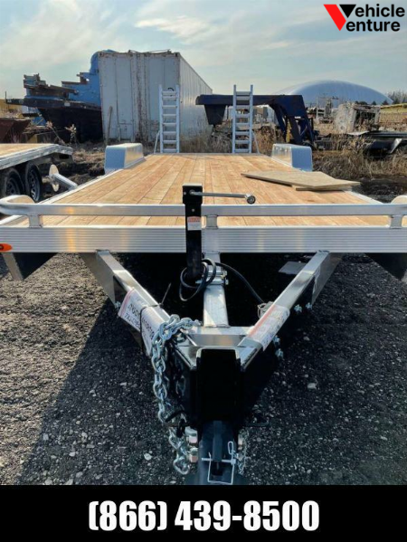 New 2022 7x24 Aluminum Heavy Equipment Hauler by Legend Premium Trailers, GVWR,14000lbs