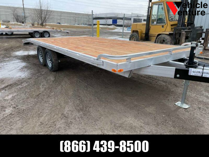 New 2022 8.5x20 General Duty Aluminum Deckover by Legend Premium Trailers, GVWR,7000lbs