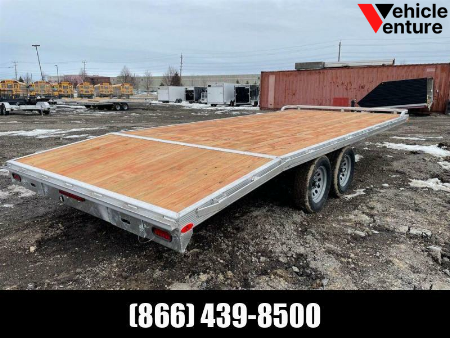 New 2022 8.5x20 General Duty Aluminum Deckover by Legend Premium Trailers, GVWR,7000lbs