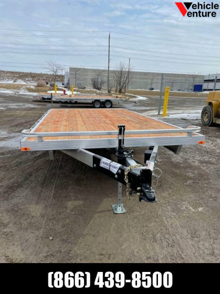 New 2022 8.5x20 General Duty Aluminum Deckover by Legend Premium Trailers, GVWR,7000lbs