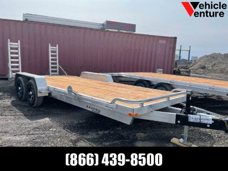 New 2022 7x20 Aluminum Equipment Hauler by Legend GVWR, 9990lbs