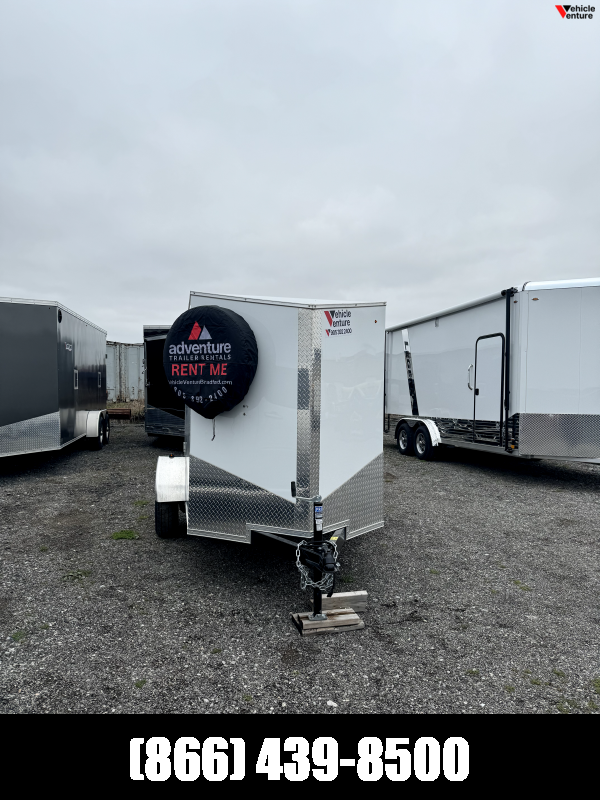 Used 5X8 Enclosed Rental Trailer