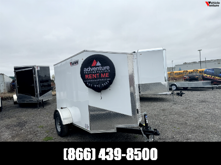 Used 5X8 Enclosed Rental Trailer
