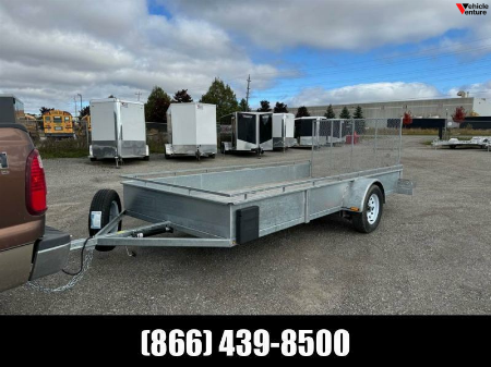 Used 6X14 Open Utility Rental Trailer
