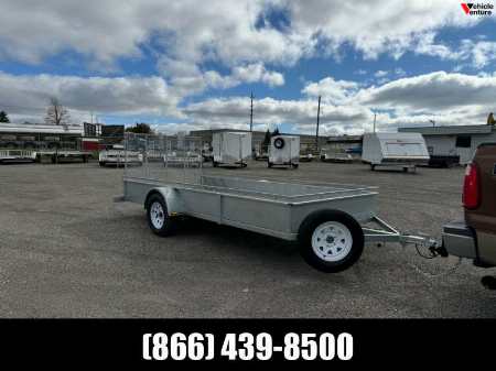 Used 6X14 Open Utility Rental Trailer