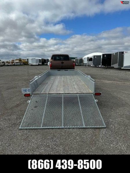 Used 6X14 Open Utility Rental Trailer
