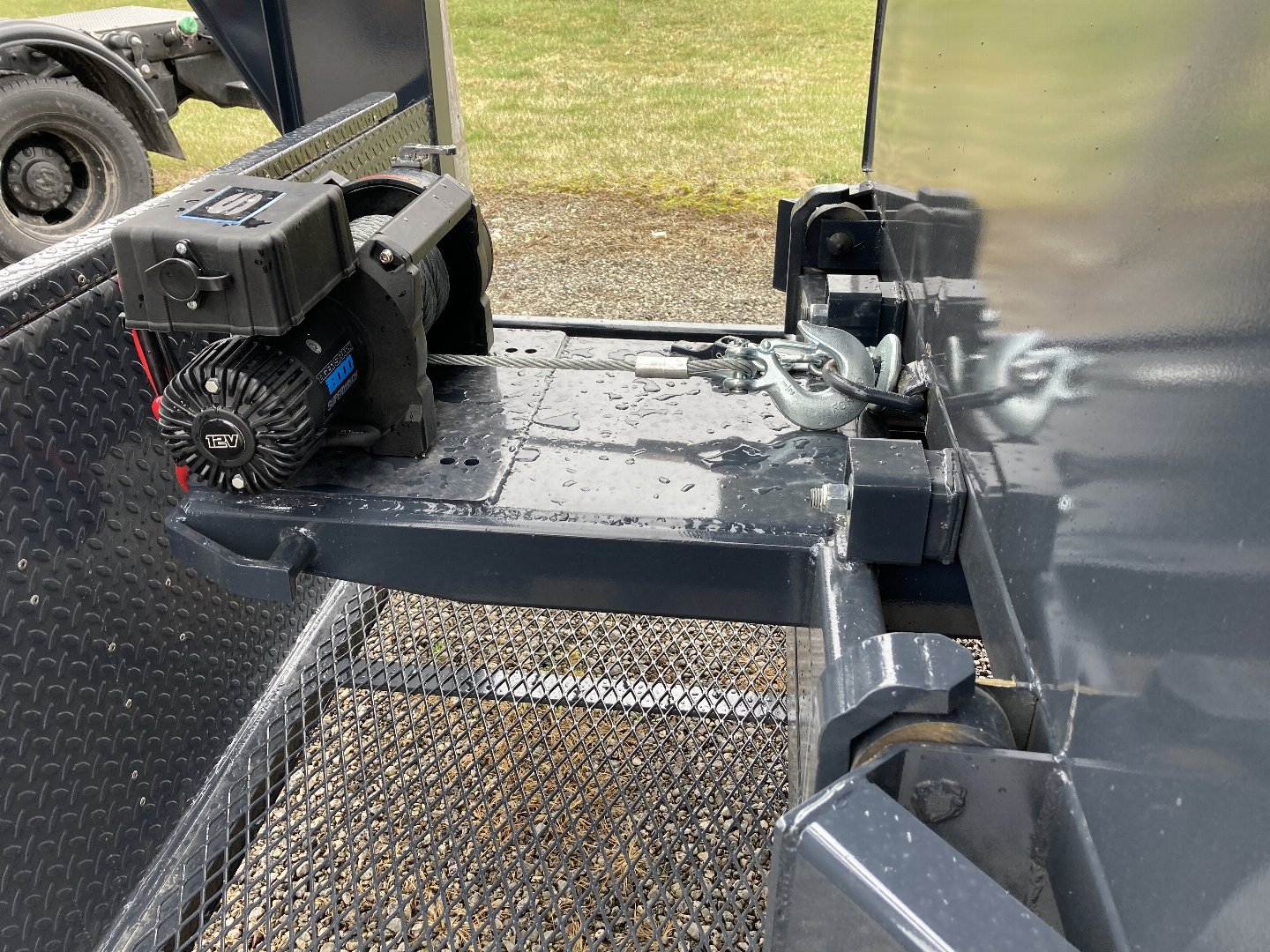 New 2024 Belmont Roll Off Dump Trailer 3 Bin Package