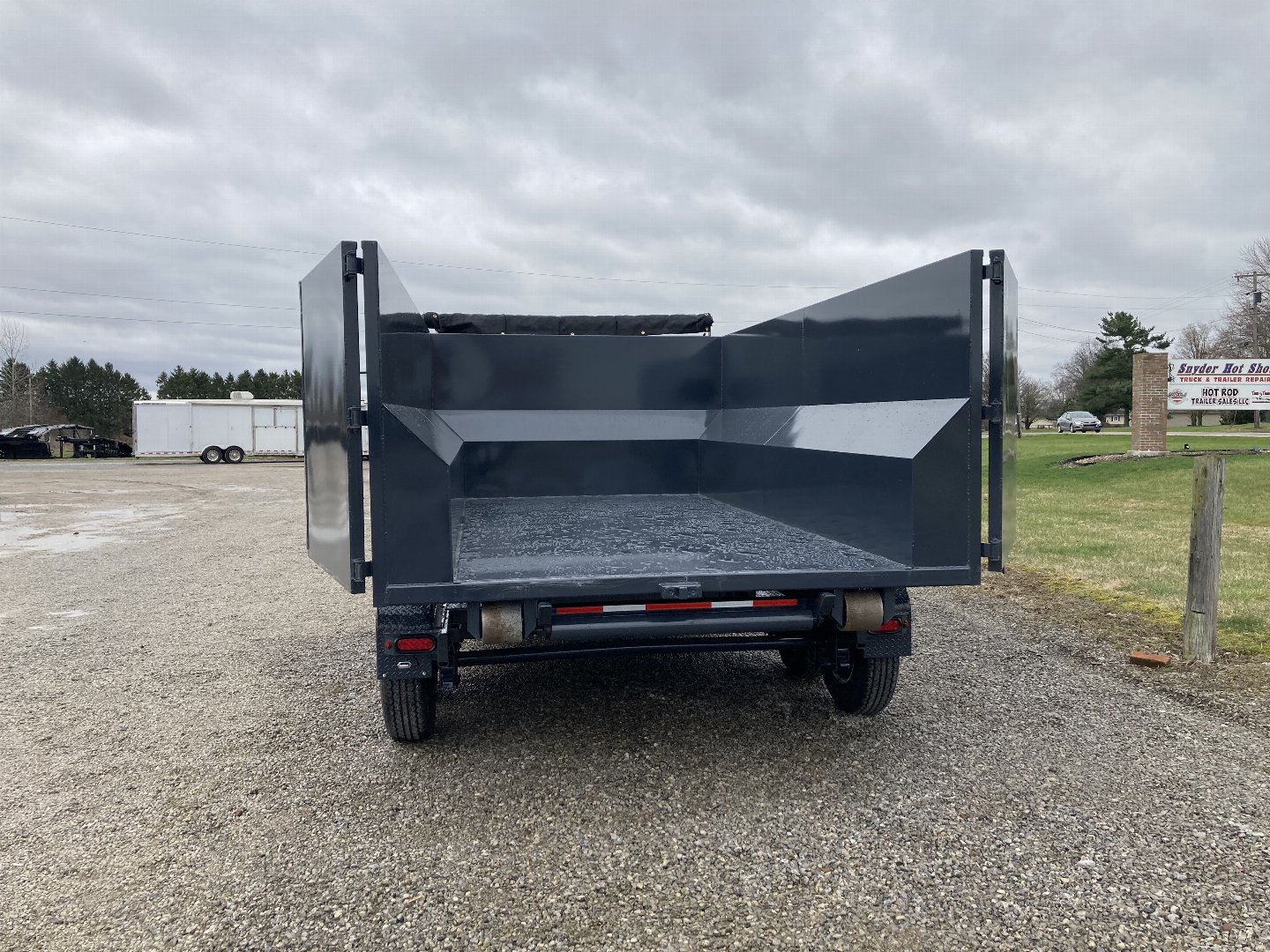 New 2024 Belmont Roll Off Dump Trailer 3 Bin Package