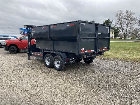 New 2024 Belmont Roll Off Dump Trailer 3 Bin Package