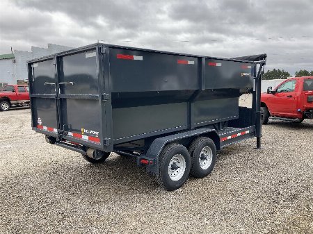 New 2024 Belmont Roll Off Dump Trailer 3 Bin Package