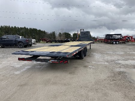New 2024 Belmont 35' Deckover Gooseneck Hydraulic Dovetail