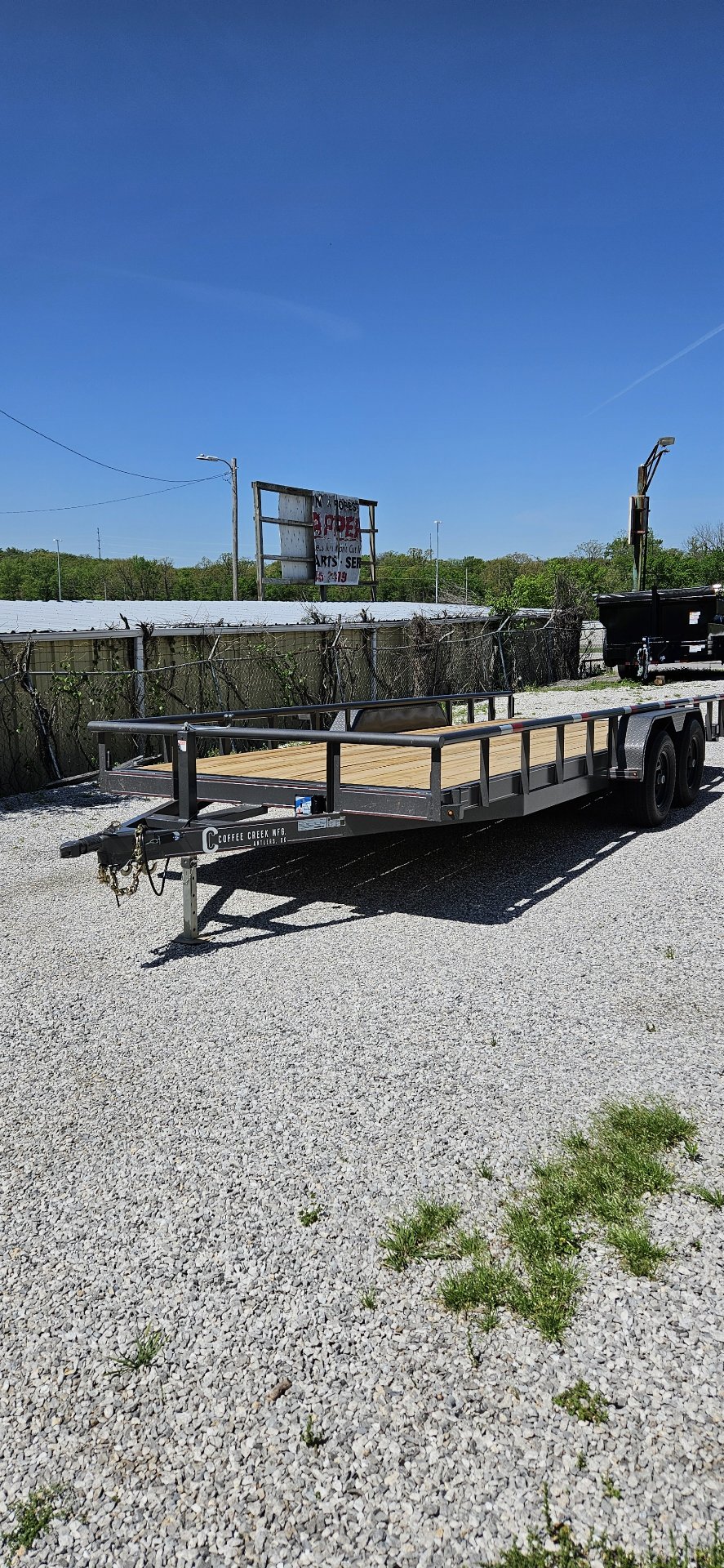 New 2025 Coffee Creek MFG AT 8320 Utility Trailer