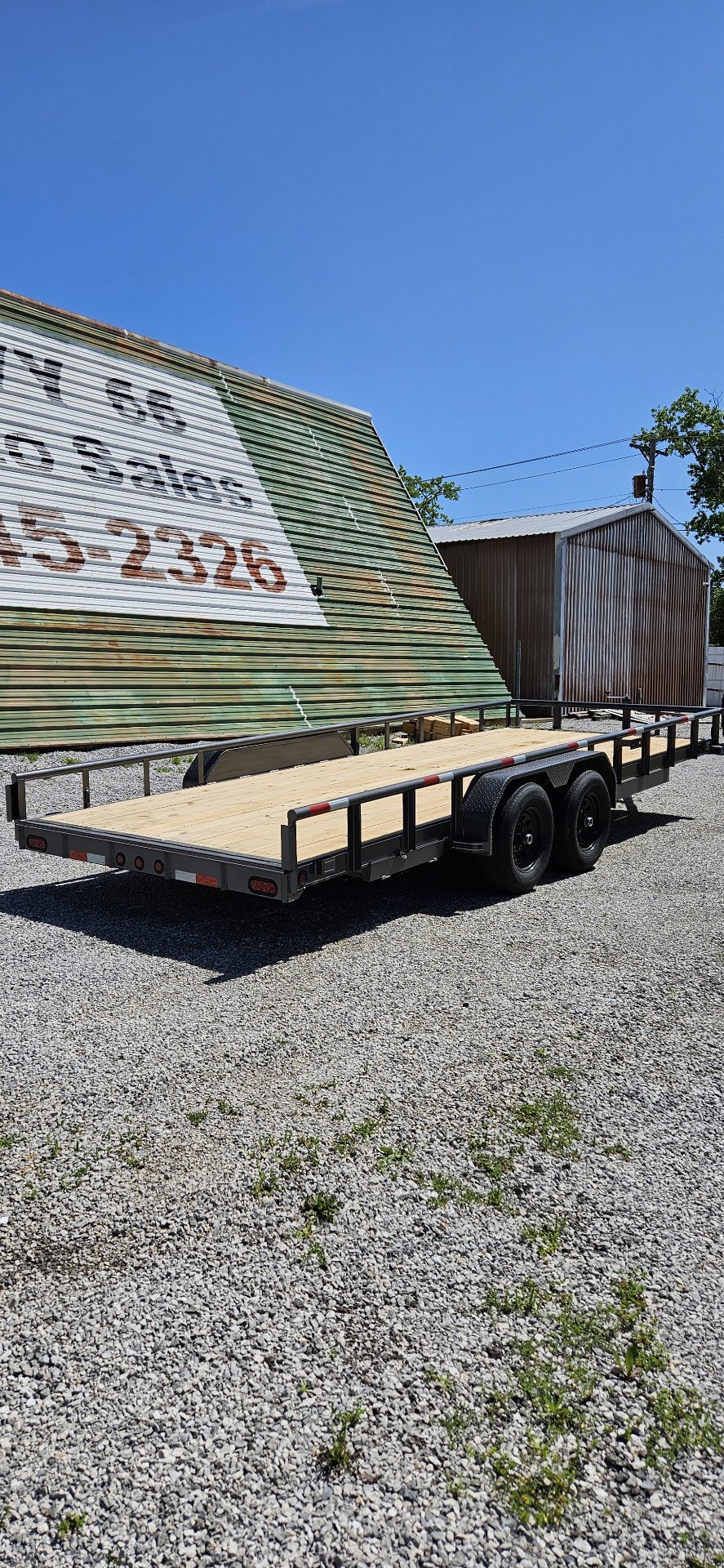New 2025 Coffee Creek MFG AT 8320 Utility Trailer