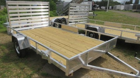 New 2025 Quality Steel and Aluminum Simplicity Utility Trailer